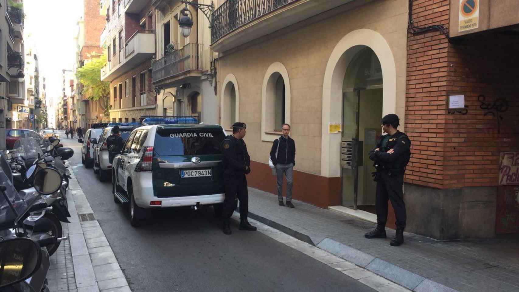 Registran un domicilio en El Putxet en una operación de blanqueo de capitales / SERGI UNANUE