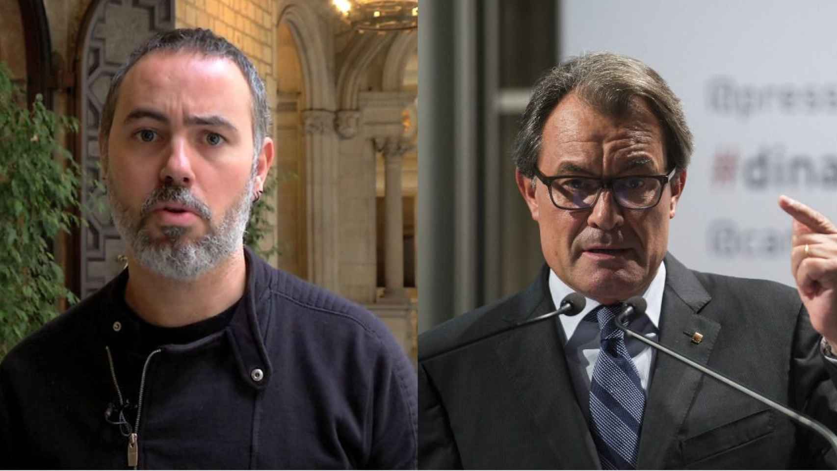 Eloi Badia y Artur Mas