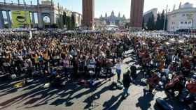 Concierto multitudinario por la libertad de los presos indepdentistas / EUROPA PRESS