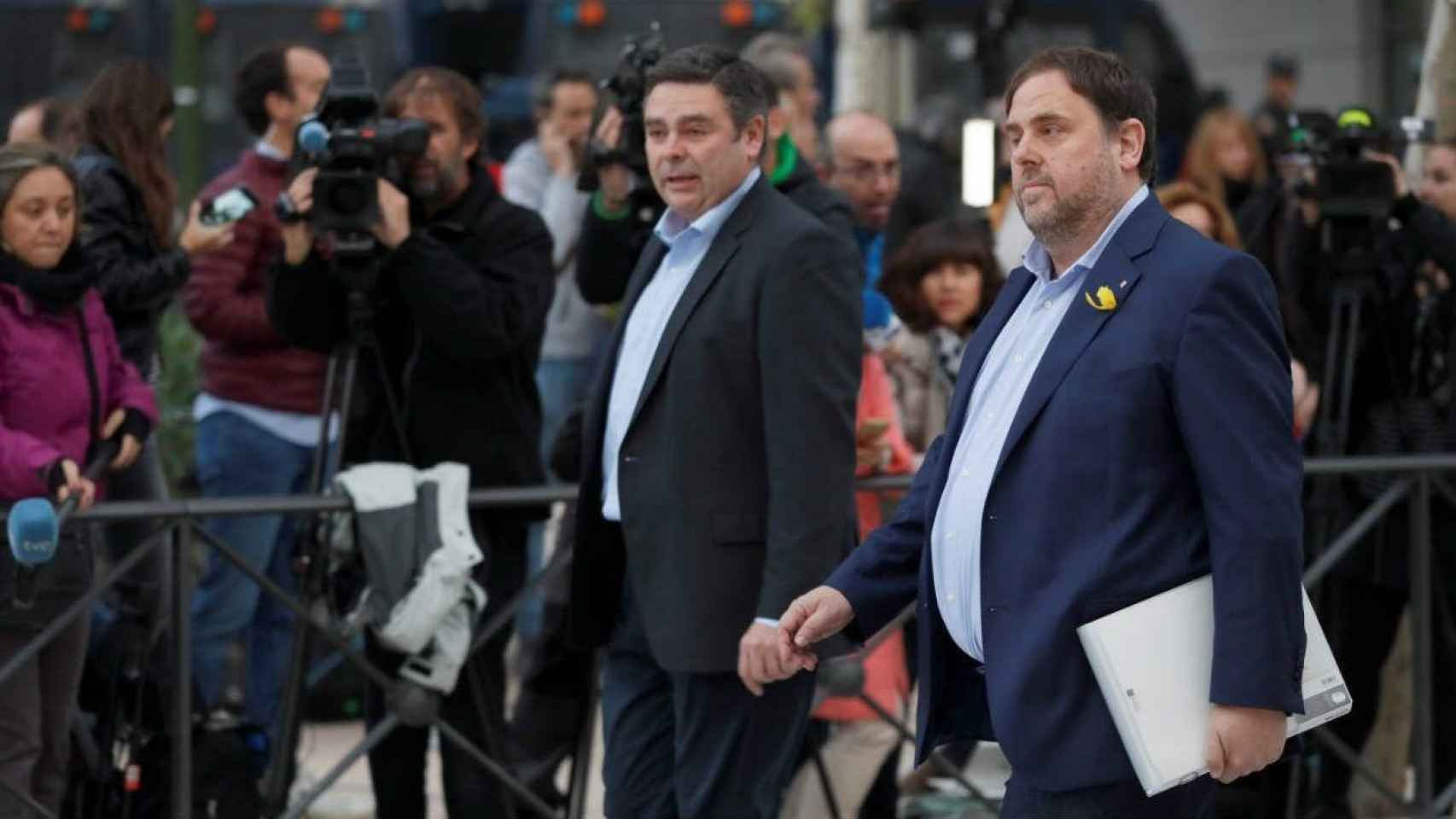 Oriol Junqueras no podrá abandonar la prisión por el momento / EFE