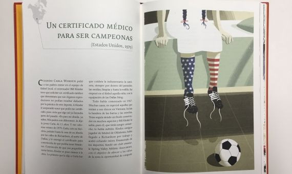 'Un certificado médico para ser campeonas (Estados Unidos, 1979)' es una de las historias incluidas en el libro / P.B.