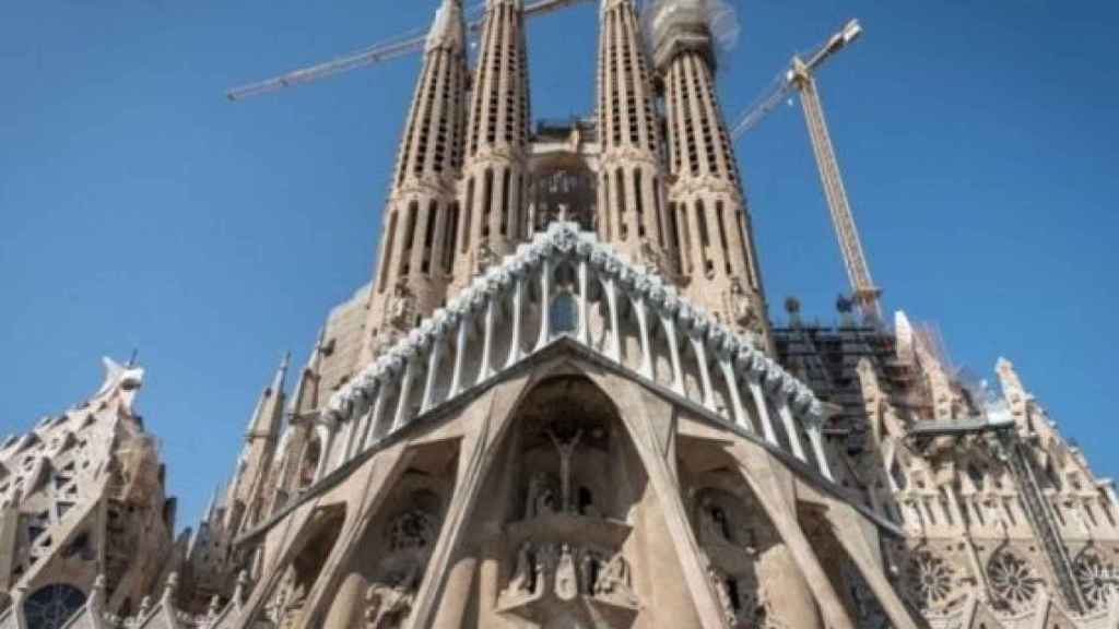 Fachada de la Pasión de la Sagrada Familia