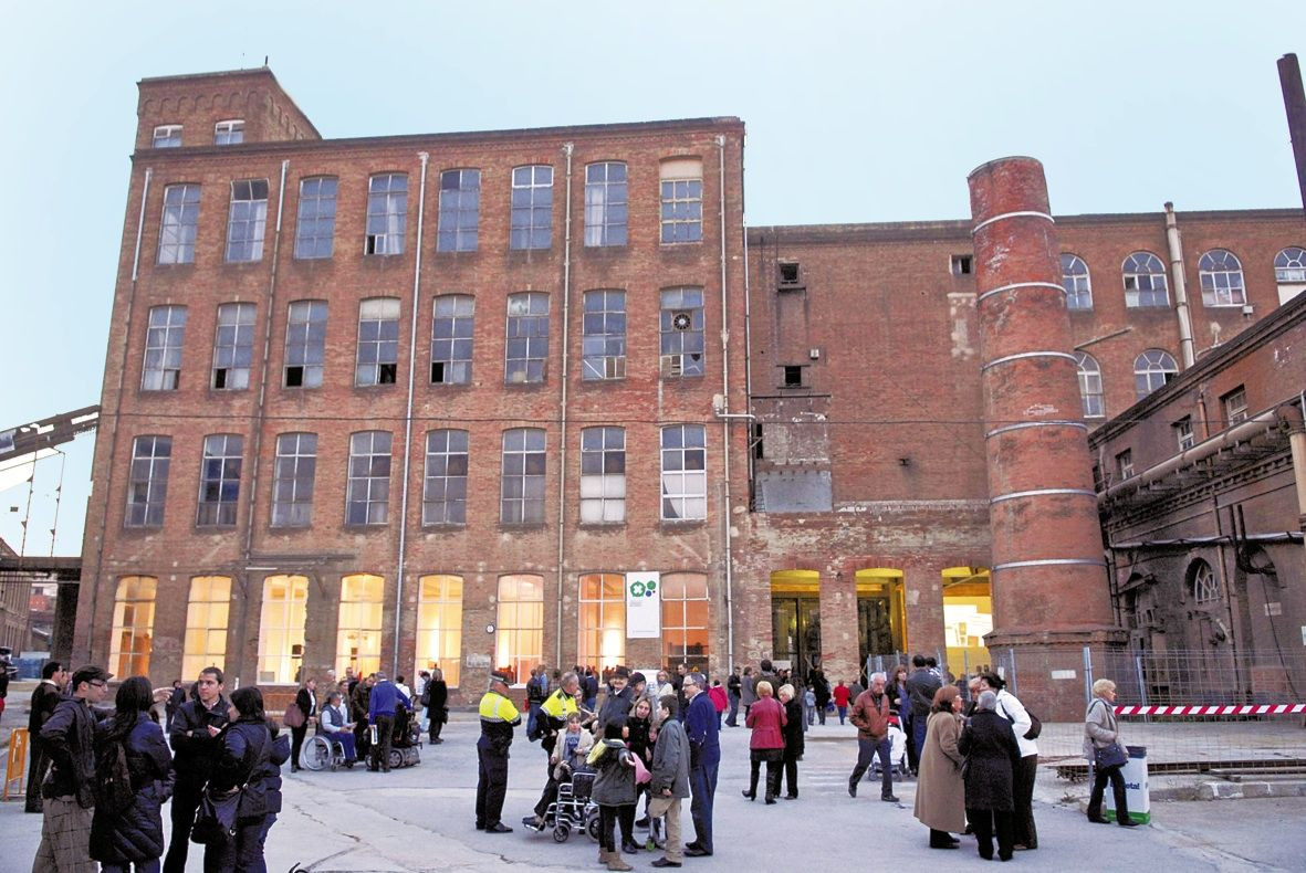 Vista del Centro Cultural Fabra i Coats