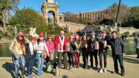 Voluntarios recolectores de colillas / MARC GARAU