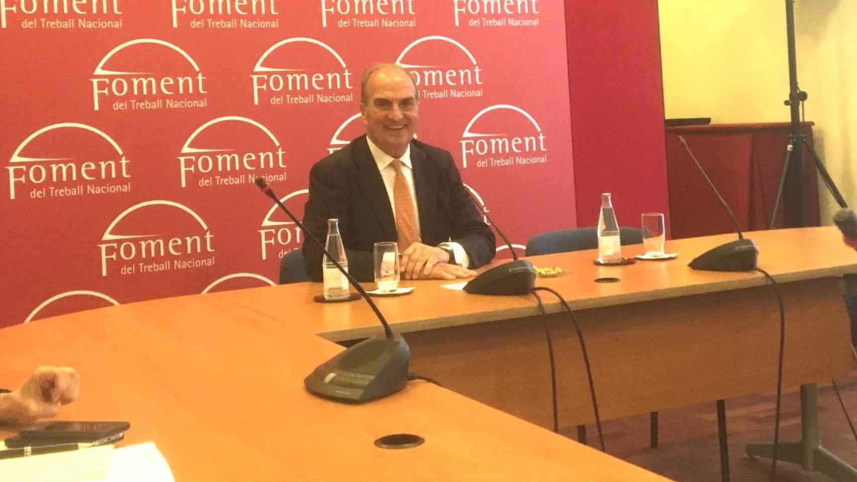 Joaquim Gay de Montellà, presidente de Foment del Treball / CR