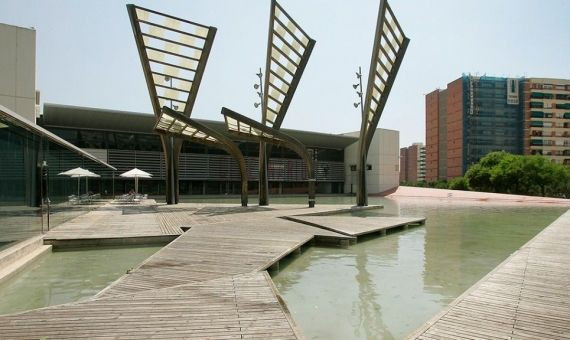 Estanques de aguas freáticas del Parc Central de Nou Barris / AJUNTAMENT DE BCN