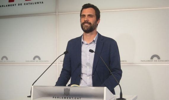 Roger Torrent, candidato de Esquerra a la Presidencia del Parlament / EUROPA PRESS