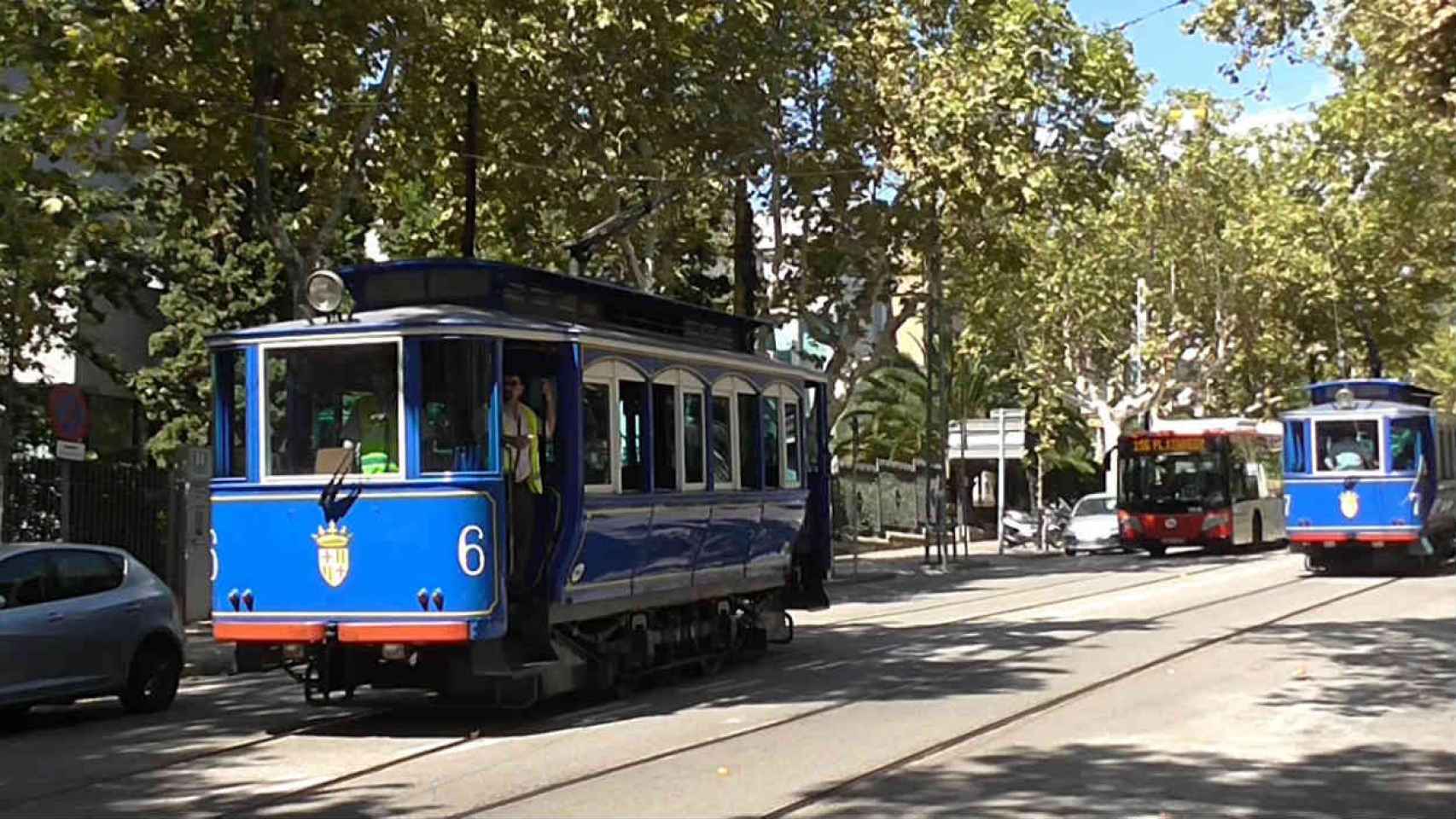 El popular Tramvia Blau