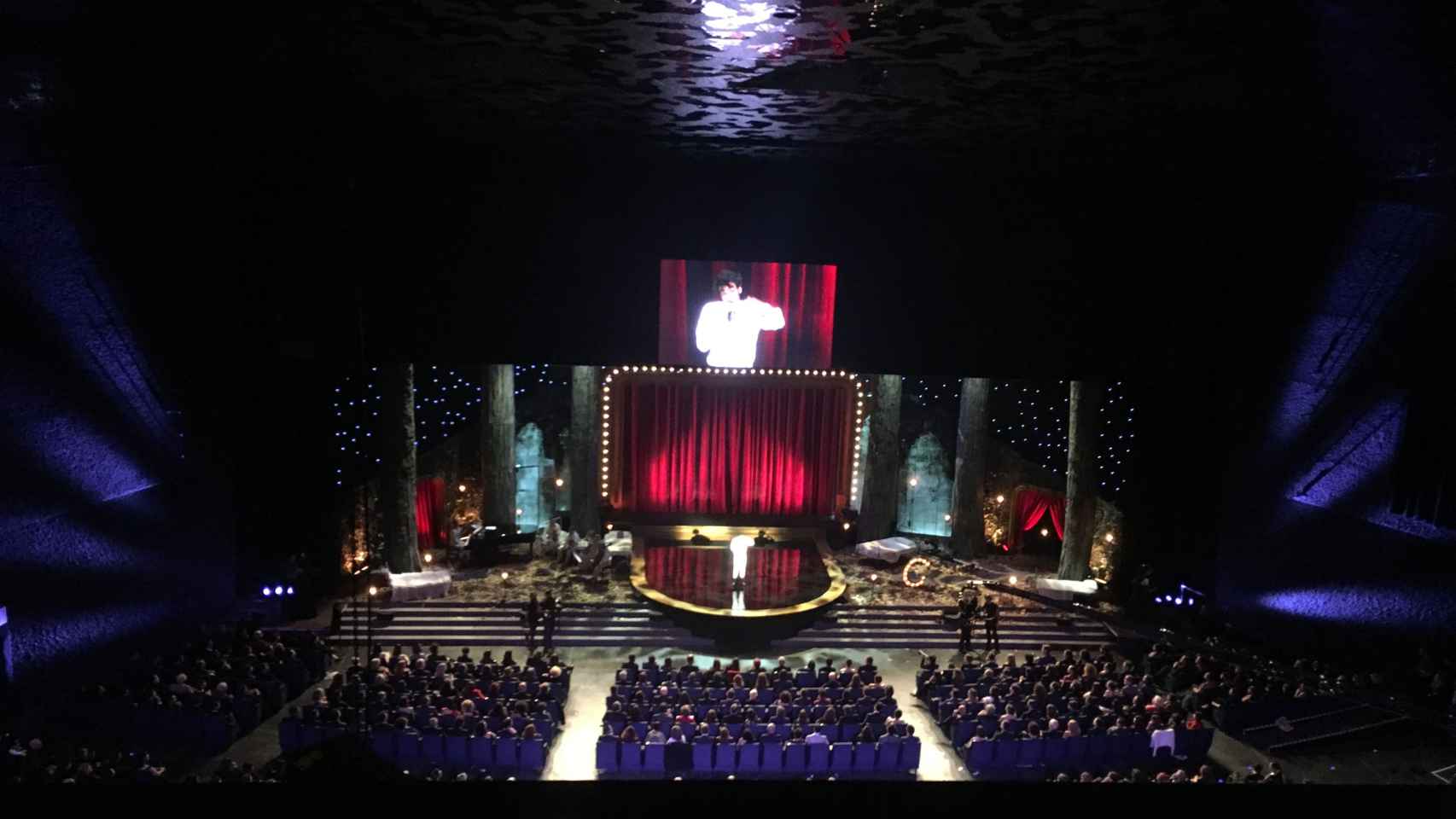 El actor David Verdaguer presentando la X edición de los Premios Gaudí / PAULA BALDRICH