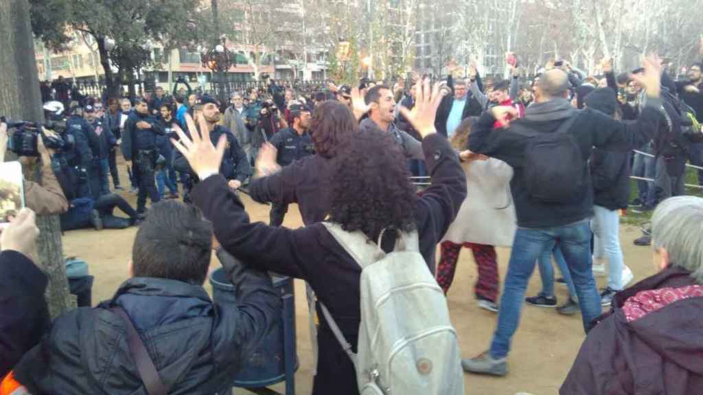 Se han vivido momentos de tensión en el Parc de la Ciutadella / EP