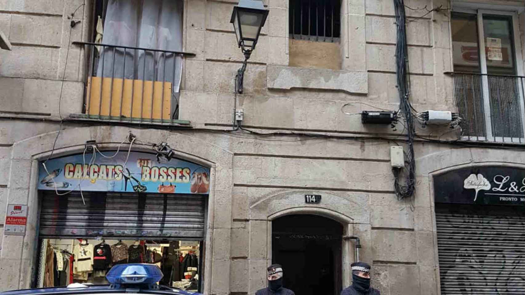 La Guàrdia Urbana y los Mossos trabajan coordinadamente