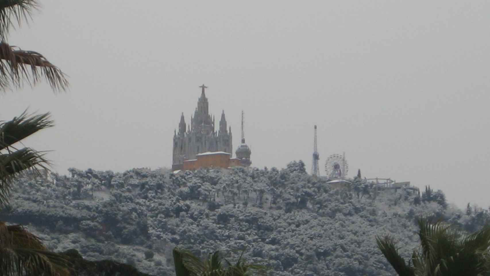 Vuelve el frío a Barcelona, aunque esta vez no nevará ni en el Tibidabo
