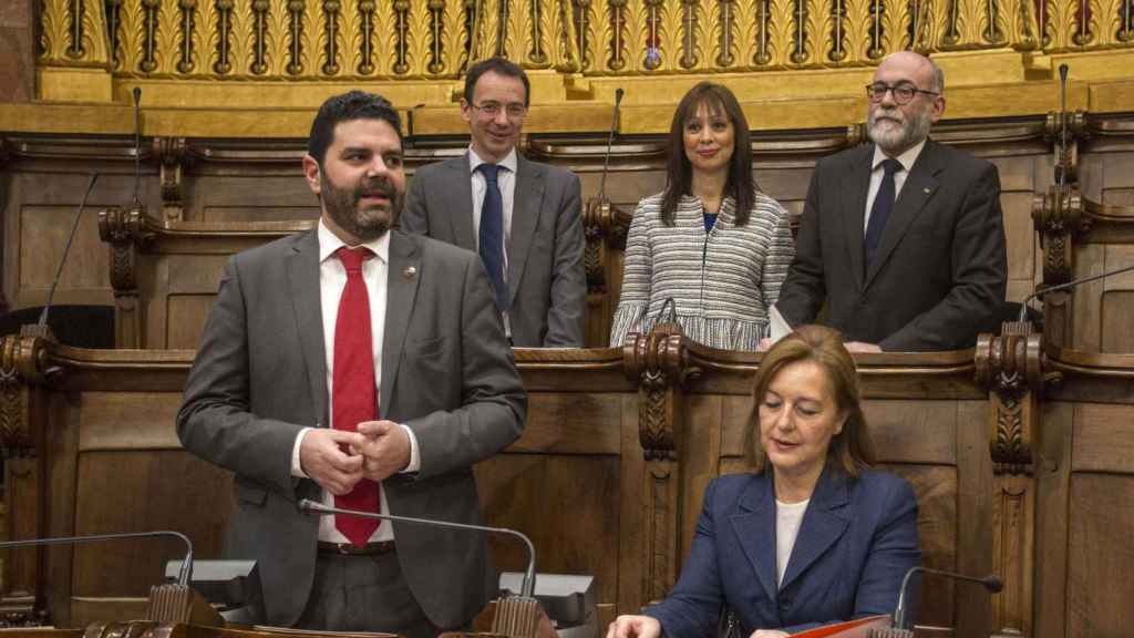 Grupo municipal de Ciudadanos en el Ayuntamiento de Barcelona / HUGO FERNÁNDEZ