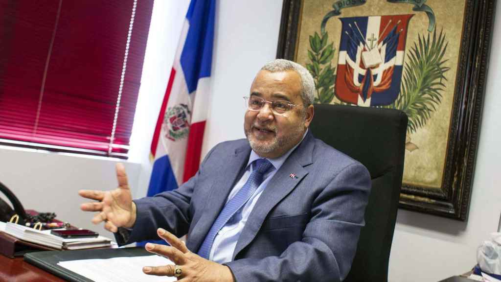 Cónsul General de República Dominicana, Adriano de los Santos en Barcelona / ÁLVARO VENTURA