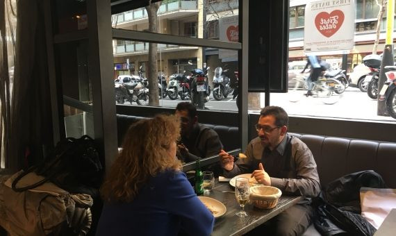 Todos los jueves, el restaurante Jaleo se convierte en un espacio de citas / P.B.