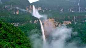 Catarata Gocta en la selva amazónica del Perú / EUROPA PRESS