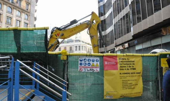 La calle de la Argenteria también genera problemas de acceso / MIKI