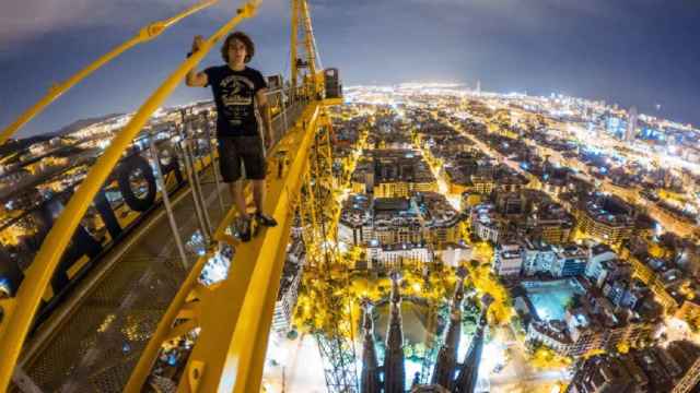 Este es el vídeo que han subido a youtube los 'skywalkers' que escalaron la Sagrada Familia