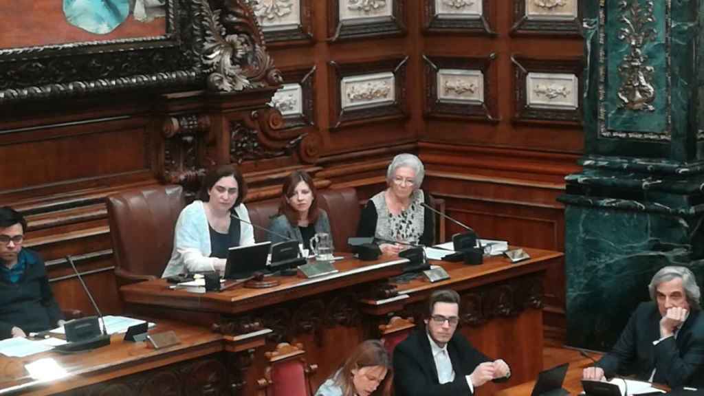 La síndica, en el pleno junto a Ada Colau y Laia Ortiz, ha dicho que en Barcelona hay unas 36.000 personas en lista de espera para acceder a un piso