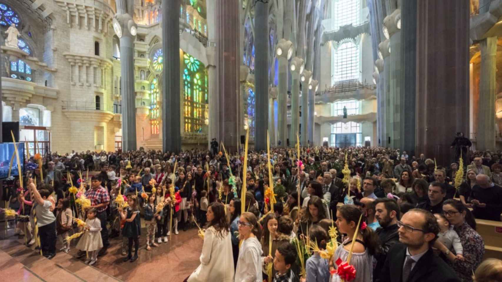 Domingo de Ramos en la Sagrada Familia / SAGRADA FAMILIA