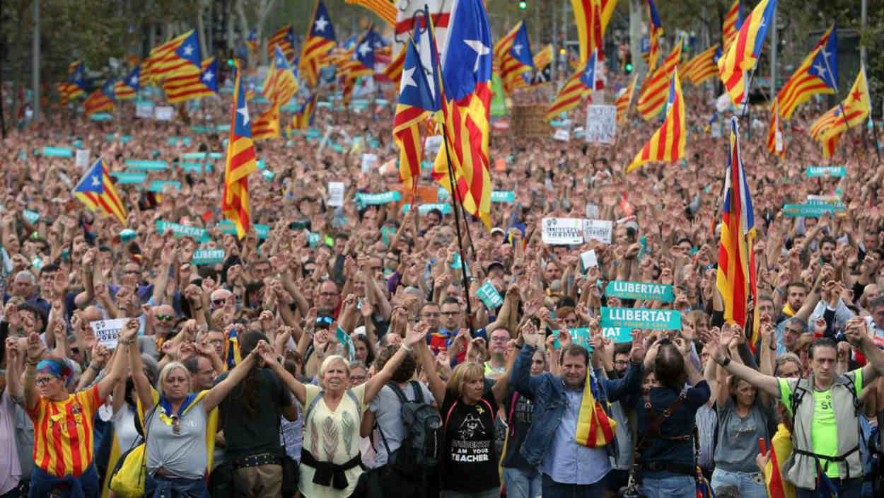 Manifestación independentista