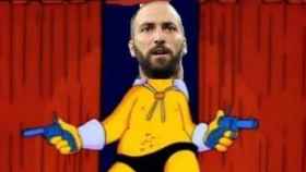 Meme del pipita Higuaín