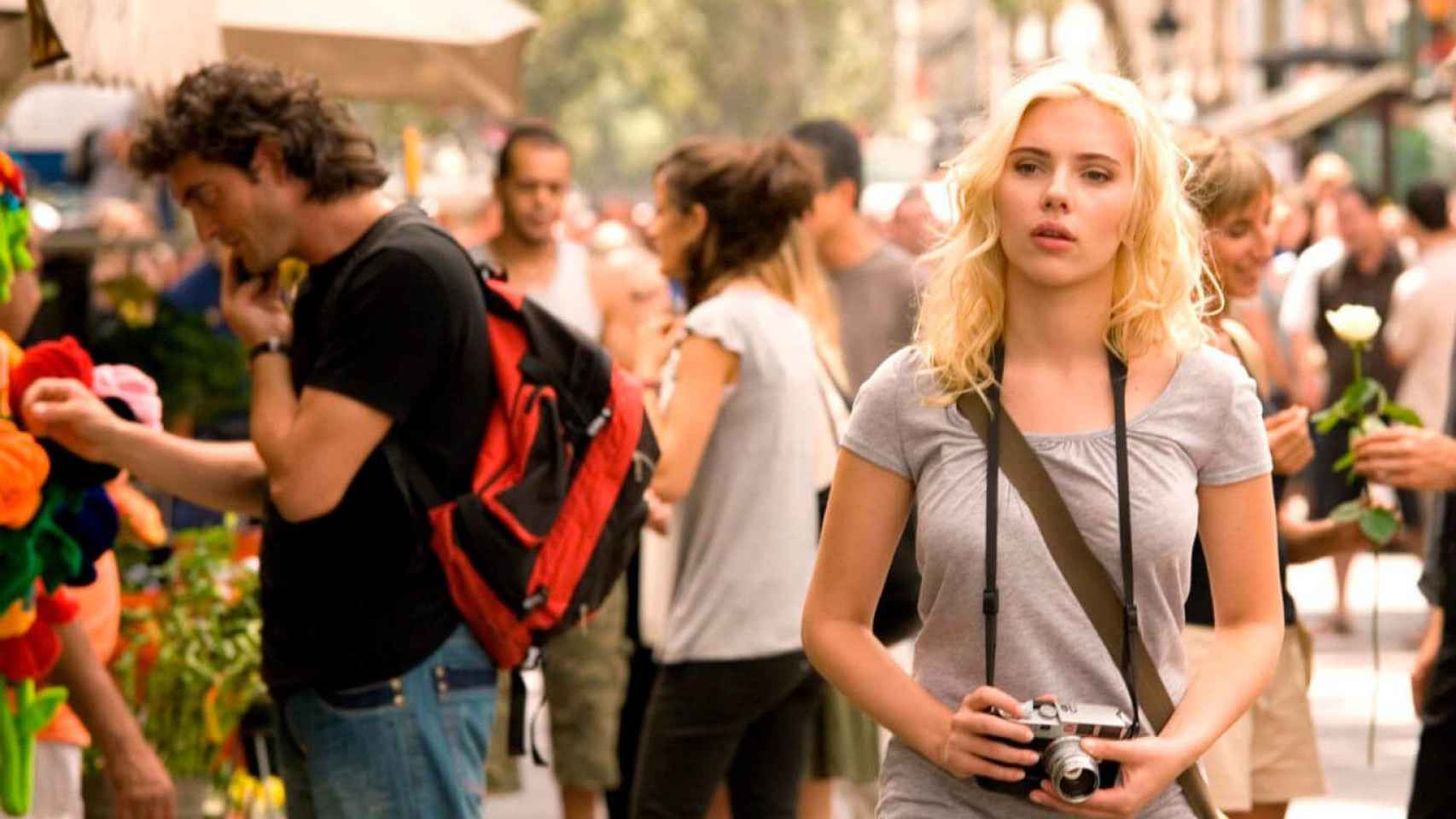 Un fotograma de 'Vicky, Cristina, Barcelona' de Woody Allen