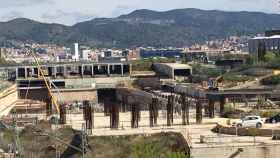 Las obras de la estación de La Sagrera / ARCHIVO