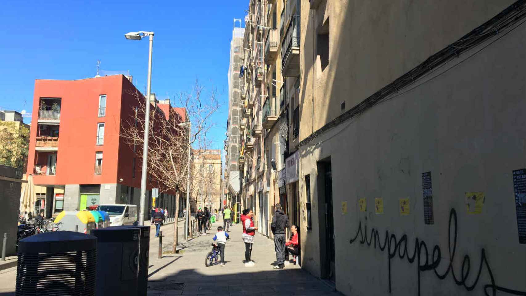 Una de las calles del barrio de Raval / CR