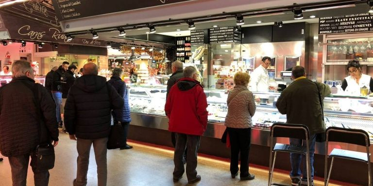 La tienda Bacalalo, situada en el mercado del Ninot / BACALALO