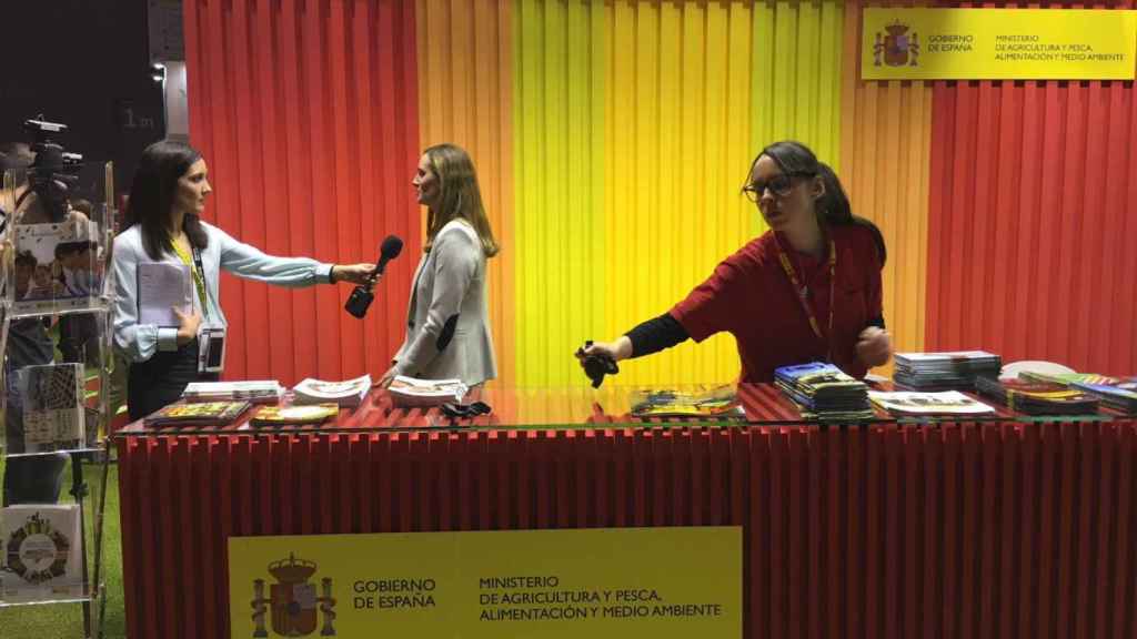 En el Salón Alimentaria, que se está celebrando en Fira Gran Via de Barcelona, pueden observarse las distintas tendencias en el mundo de la alimentación. En la imagen, el pabellón