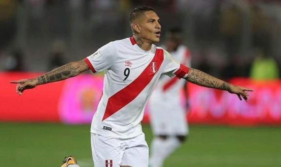 Paolo Guerrero, Capitán de la selección Peruana /GETTY IMAGES