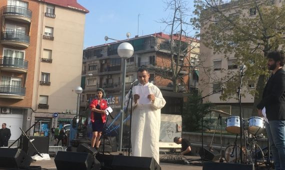 Discurso de Mohammed, miembro de la comunidad musulmana / A.O. 