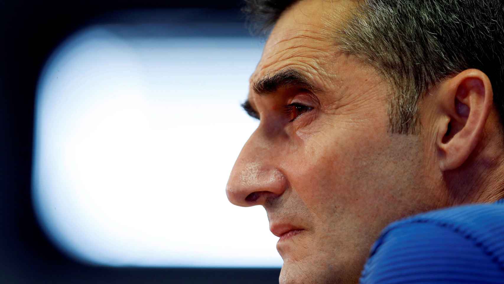 Ernesto Valverde, entrenador del Barça