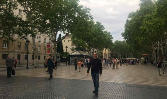 Fermín Villar se ha criado la Rambla y la conoce en profundidad / CR