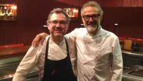 Albert Raurich y Massimo Bottura