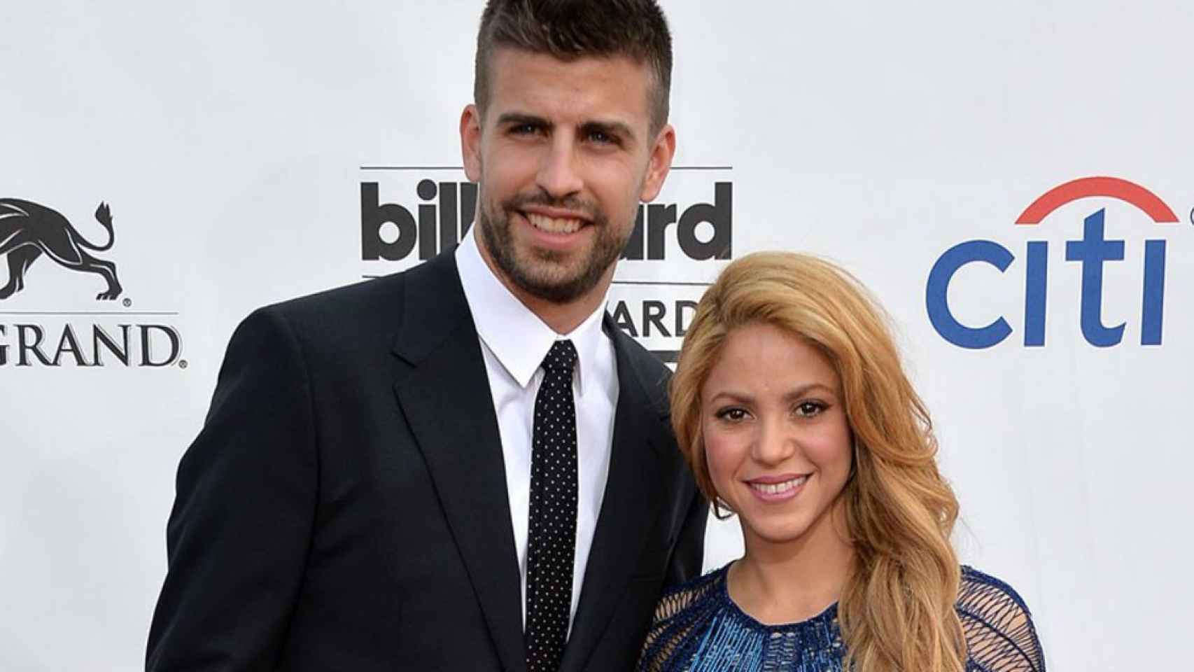 Gerard Piqué y Shakira en la gala de los premios Billboard / EFE