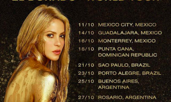 El Dorado World Tour / SHAKIRA