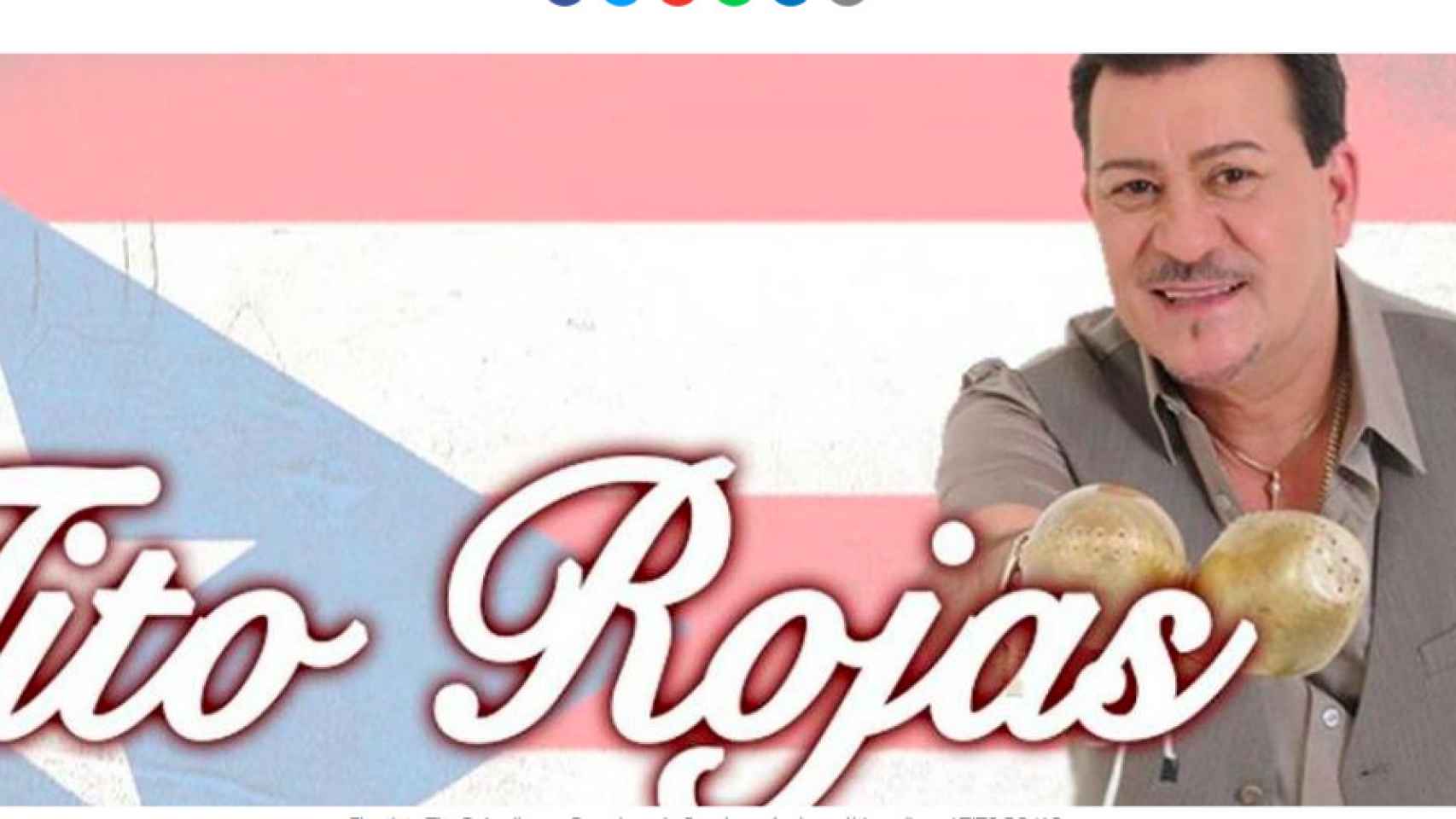 El artista Tito Rojas llega a Barcelona 4 años después de su último disco / TITO ROJAS