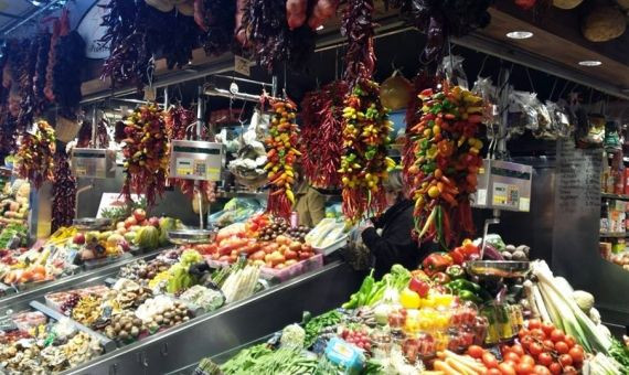 Soley, en el mercado de La Boqueria (La Rambla, 91)