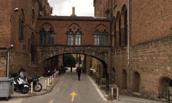 Interior de Sant Pau, que ahora tendrá un nuevo camino entre Cartagena y Sant Quintí / JORDI SUBIRANA