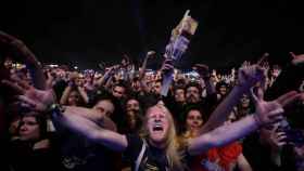 Jóvenes festivaleros, extasiados, en el Primavera Sound | EFE