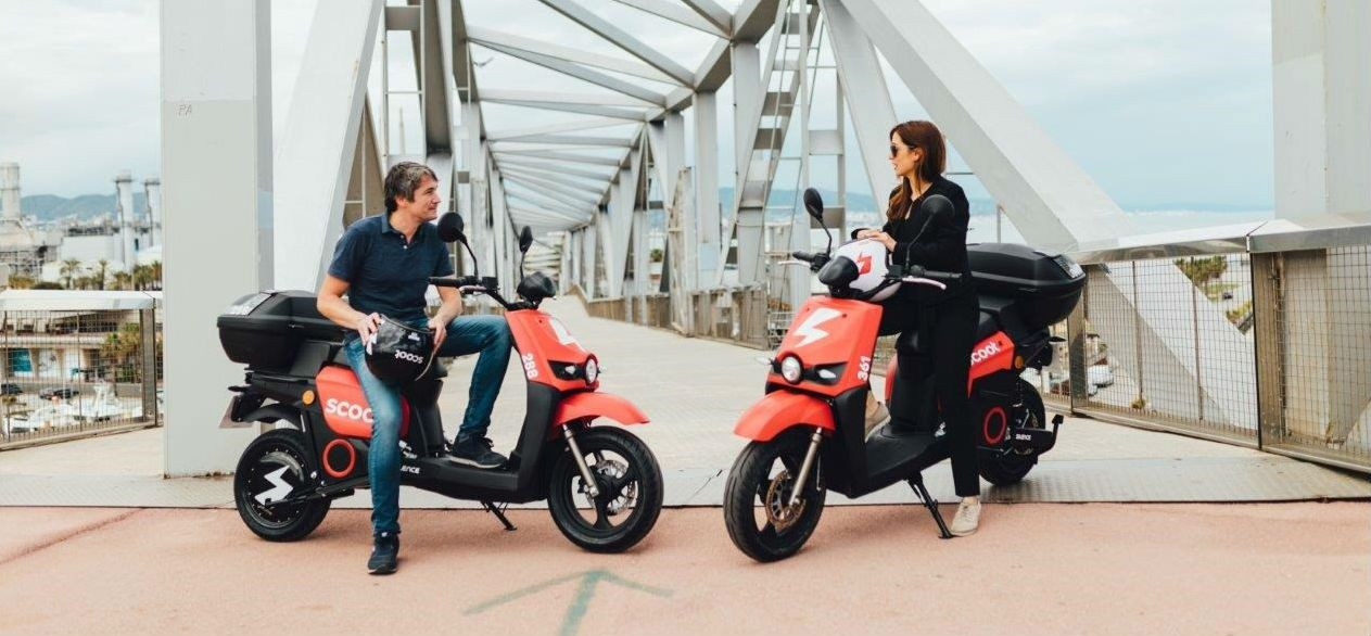 La empresa Scoot se instaló en BCN y puso en alquiler 1.500 vehículos / Scoot