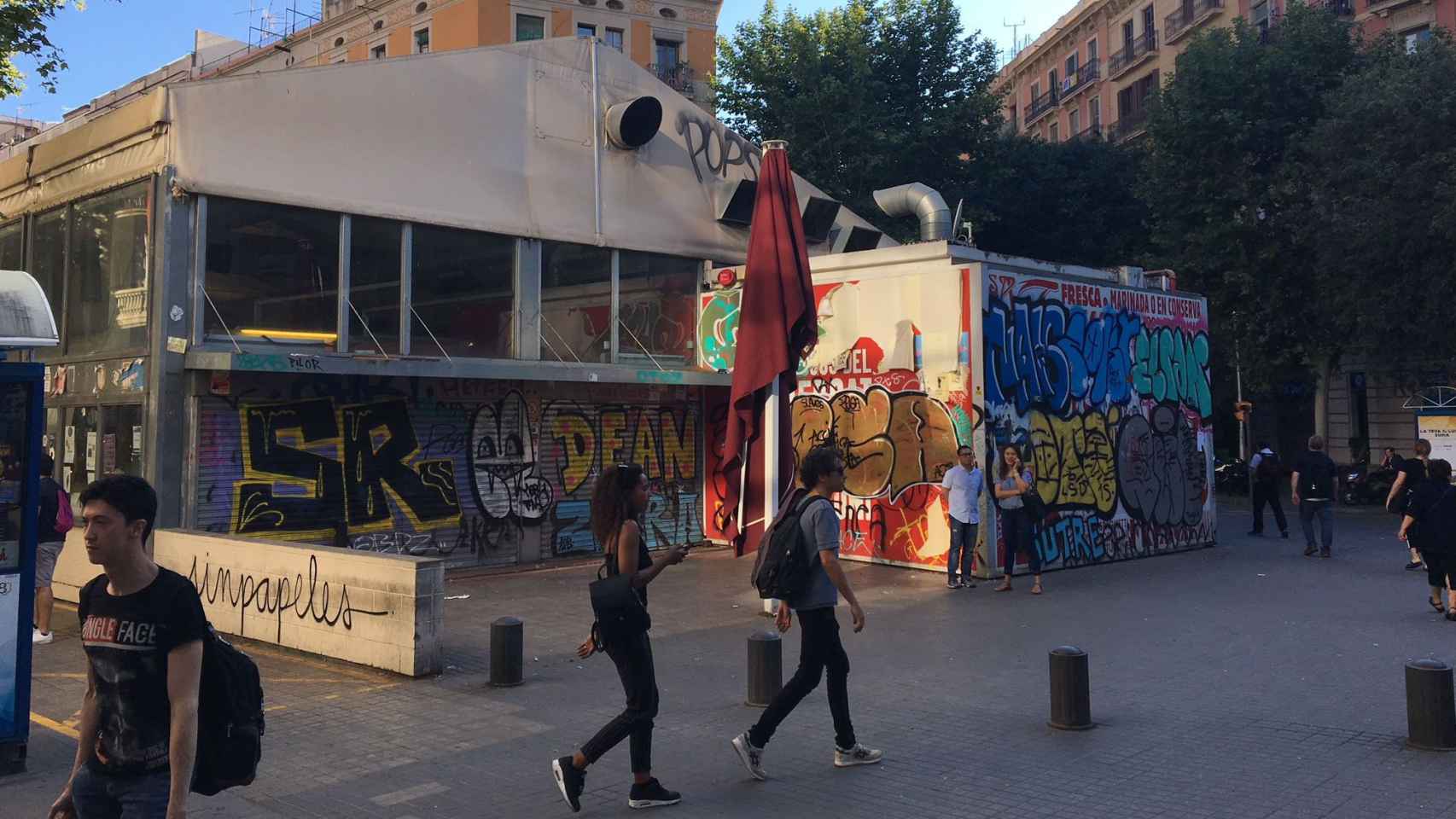 Una calle del barrio de Sant Antoni en una imagen de archivo