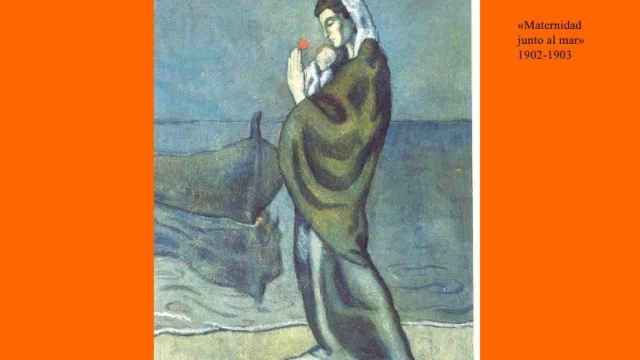 'Maternidad junto al mar', obra de Picasso