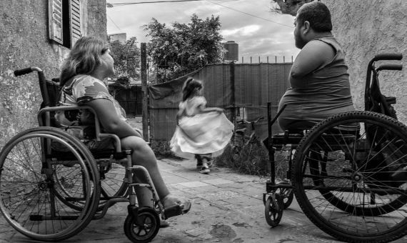 Jorge, su mujer Verónica y su hija Ángeles, los protagonistas de Life Force / PHOTOAWARDS