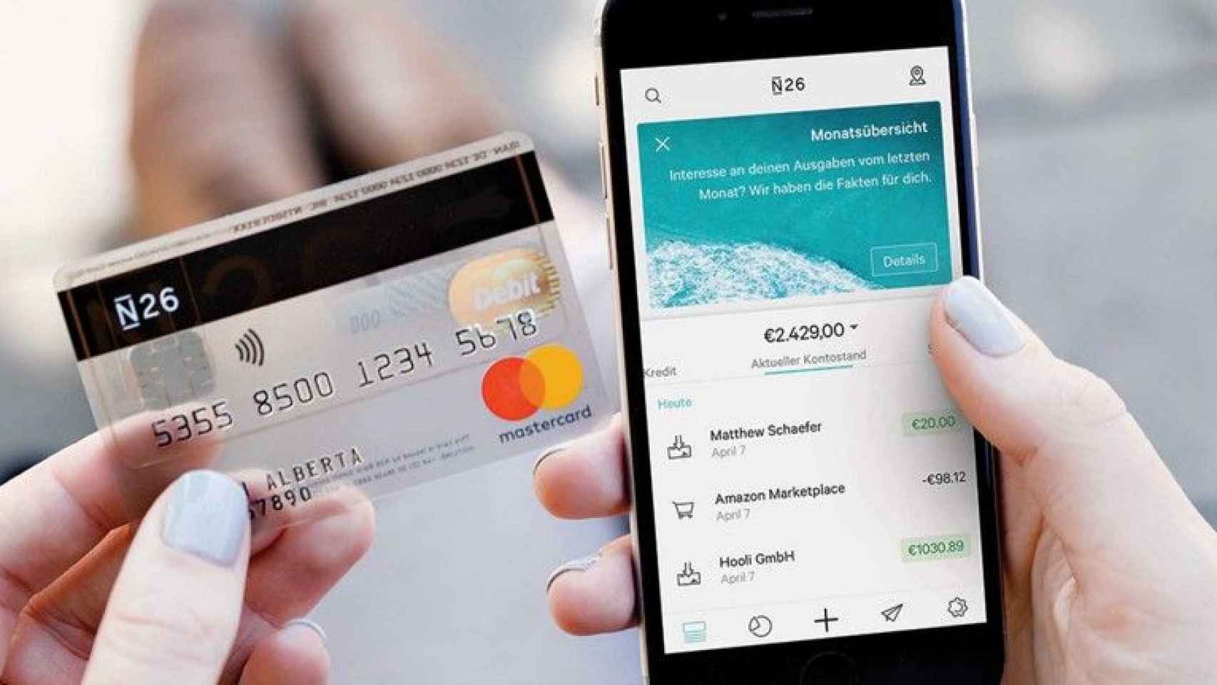 La banca llega al móvil a través de la empresa N26 The Mobile Bank / N26