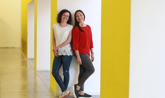  La bailarina Laura Fernández y la directora Viviana Sánchez