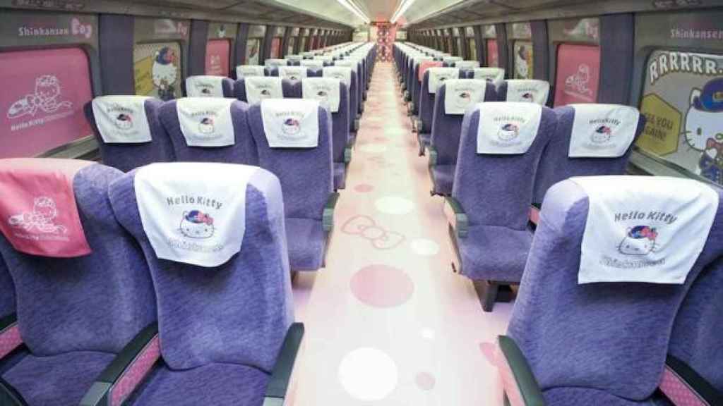 Tren Hello Kitty