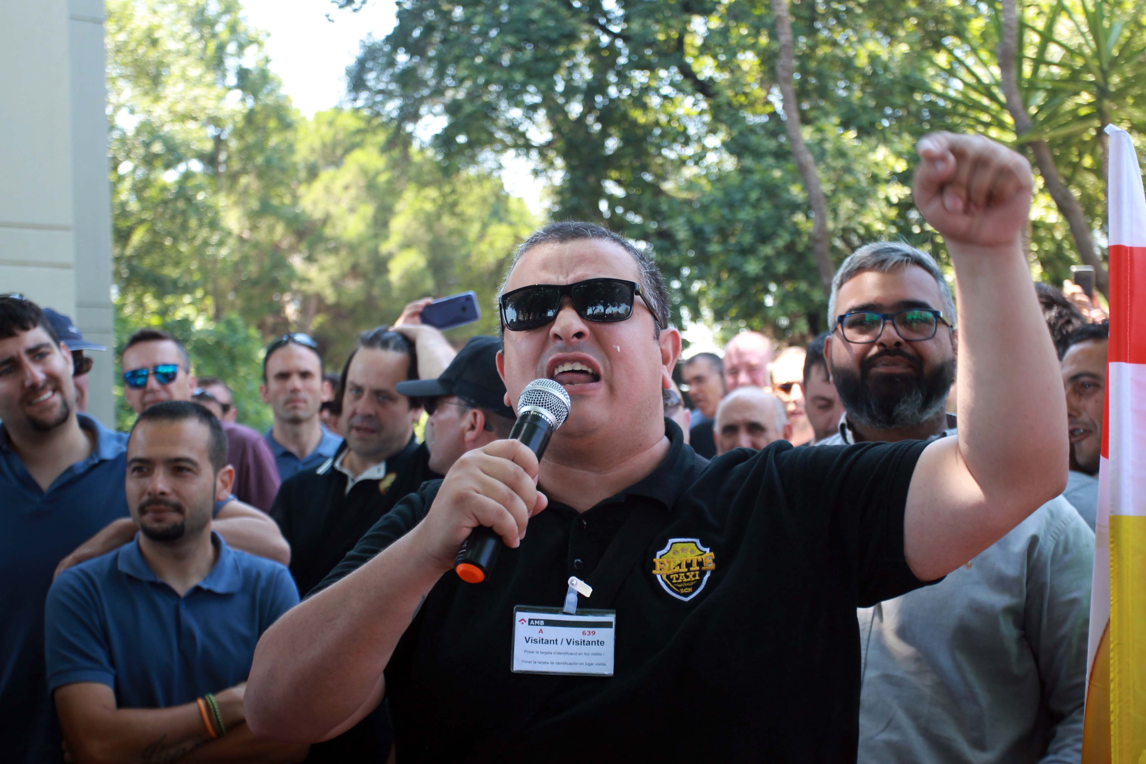 Alberto, Tito, Alvárez, líder de Élite Taxi Barcelona / HUGO FERNÁNDEZ